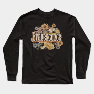 Personalized Evanescence Name Birthday 70s 80s 90s Styles Long Sleeve T-Shirt